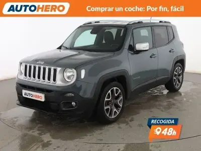Usado Jeep Renegade Limited 120 CV (88 kW) 2015 Gris SUV