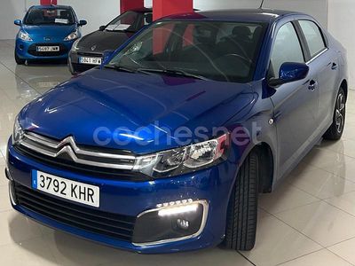 Usado Citroën C-Elysee I PureTech 82 CV (60 kW) 2018 Azul Berlina