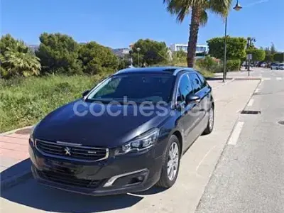 Usado Peugeot 508 SW Allure 150 CV (110 kW) 2016 Negro Familiar