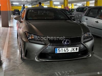 Usado Lexus RC300h Executive Line 223 CV (164 kW) 2015 Gris / plata Coupe