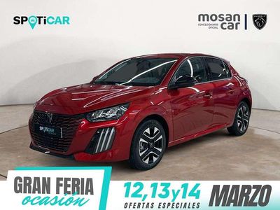 Nuevo Peugeot 208 Allure 101 CV (74 kW) 2025 Rojo Utilitario
