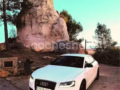 Usado Audi A5 Sportback S-Line 211 CV (155 kW) 2010 Blanco Utilitario