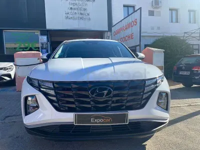 Usado Hyundai Tucson 150 CV (110 kW) 2021 Blanco SUV