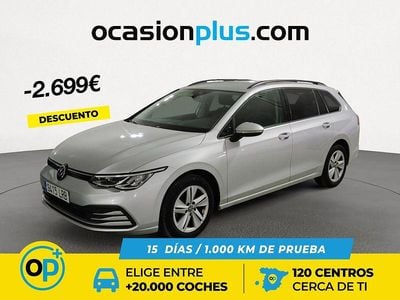 Usado VW Golf VIII Life 110 CV (80 kW) 2021 Gris Familiar