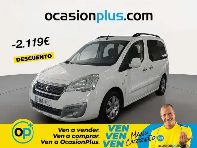 Usado Peugeot TePee Style 120 CV (88 kW) 2017 Blanco Van
