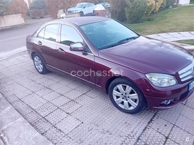 Granate Usado 2009 Mercedes C220 Avantgarde Berlina | 4800 € (Precio justo)