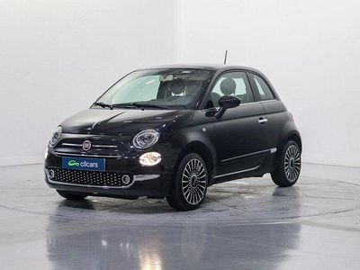 Usado Fiat 500 Lounge 69 CV (50 kW) 2016 Negro Berlina