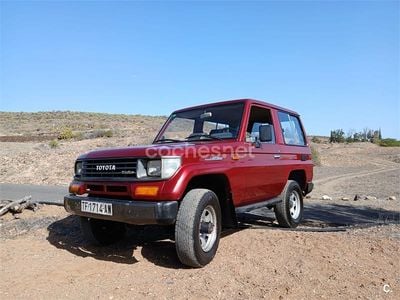 Usado Toyota Land Cruiser 125 CV (91 kW) 1996 Granate SUV