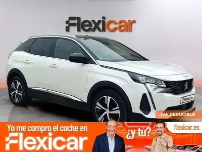 Usado Peugeot 3008 GT 130 CV (95 kW) 2021 Blanco SUV