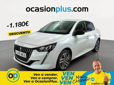 Usado Peugeot 208 Allure 100 CV (73 kW) 2022 Blanco Utilitario