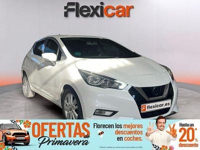 Usado Nissan Micra Acenta 100 CV (73 kW) 2019 Blanco Utilitario