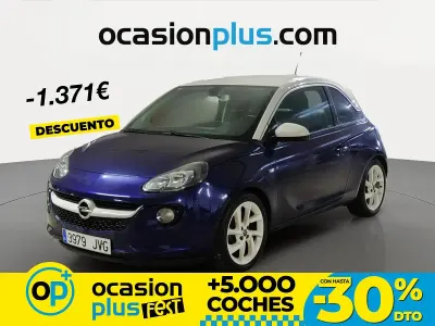 Usado Opel Adam Slam 100 CV (73 kW) 2016 Azul Utilitario