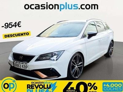 Usado Seat Leon ST FR 150 CV (110 kW) 2017 Blanco Familiar