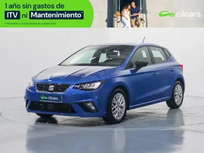 Usado Seat Ibiza FR 115 CV (84 kW) 2025 Azul Utilitario