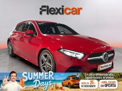Usado Mercedes A180 136 CV (100 kW) 2019 Rojo Berlina