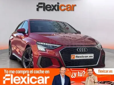Usado Audi A3 S-Line 150 CV (110 kW) 2020 Rojo Berlina