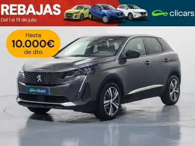 Usado Peugeot 3008 Allure 130 CV (95 kW) 2024 Gris SUV