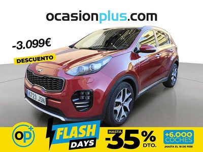 Usado Kia Sportage GT-Line 136 CV (100 kW) 2016 Rojo SUV