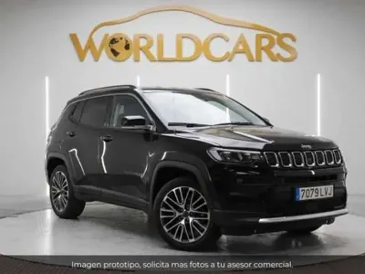 Usado Jeep Compass Limited 150 CV (110 kW) 2021 Negro SUV
