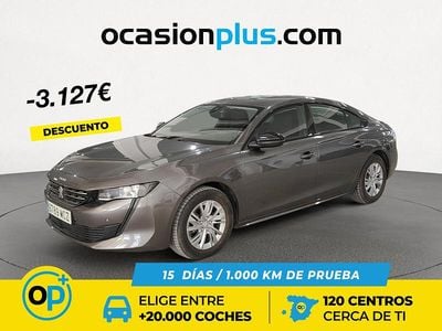 Gris Usado 2022 Peugeot 508 Active Berlina | 18.450 € (Precio justo)