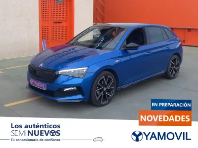 Usado Skoda Scala Monte Carlo 150 CV (110 kW) 2023 Azul Utilitario
