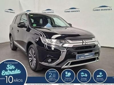 Usado Mitsubishi Outlander Motion 150 CV (110 kW) 2020 Negro SUV