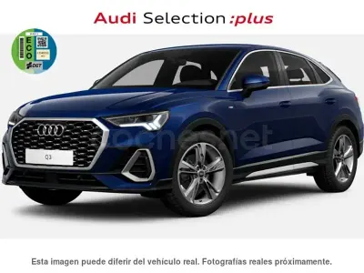 Usado Audi Q3 Sportback S-Line 150 CV (110 kW) 2022 Azul SUV