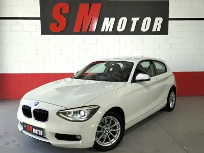 Usado BMW 116 116 CV (85 kW) 2014 Blanco Utilitario