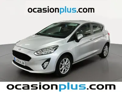 Usado Ford Fiesta Trend+ 86 CV (63 kW) 2018 Gris plata Utilitario