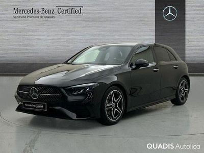 Usado Mercedes A180 AMG line 136 CV (100 kW) 2025 Negro