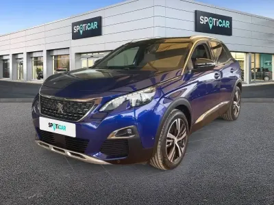 Usado Peugeot 3008 GT-line 130 CV (95 kW) 2020 Azul SUV