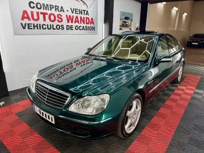 Usado Mercedes S400 260 CV (191 kW) 2004 Verde Berlina