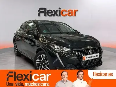 Usado Peugeot 208 Active 100 CV (73 kW) 2022 Negro Utilitario