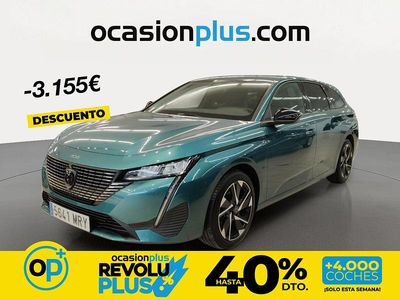 Usado Peugeot 308 Allure 130 CV (95 kW) 2024 Azul Familiar