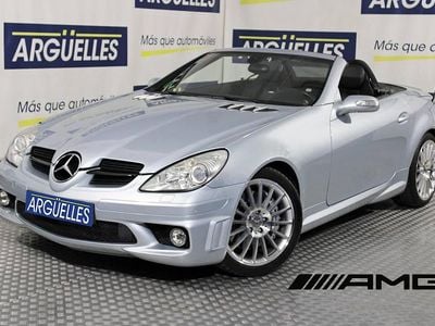 Usado Mercedes SLK55 AMG AMG 360 CV (264 kW) 2006 Gris metalizado Descapotable