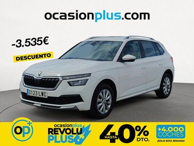 Usado Skoda Kamiq Ambition 110 CV (80 kW) 2022 Blanco SUV