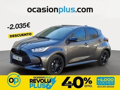 Usado Toyota Yaris Hybrid Plus 116 CV (85 kW) 2023 Gris