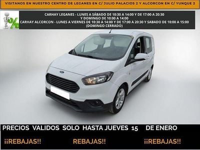 Blanco Usado 2020 Ford Transit Trend Familiar | 11.990 € (Precio justo)