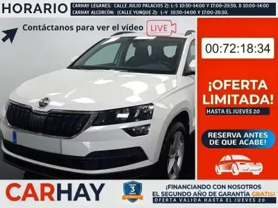 Usado Skoda Karoq Ambition 150 CV (110 kW) 2021 Blanco SUV