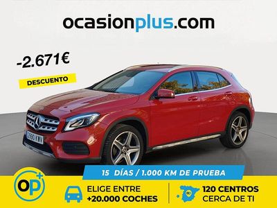 Rojo Usado 2019 Mercedes GLA200 SUV | 24.150 € (Precio justo)