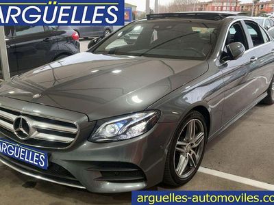 Usado Mercedes E350 AMG line 258 CV (189 kW) 2016 Gris Berlina