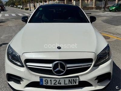 Usado Mercedes C43 AMG 390 CV (286 kW) 2019 Blanco Coupe