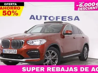 Usado BMW X4 184 CV (135 kW) 2020 Granate SUV