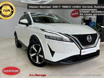 Usado Nissan Qashqai Tekna 158 CV (116 kW) 2021 Blanco SUV