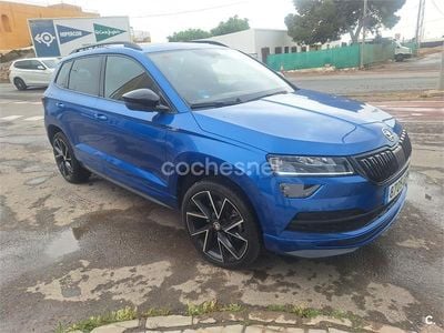 Usado Skoda Karoq SportLine 150 HP (110 kW) 2021 Azul SUV
