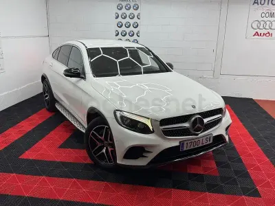 Usado Mercedes GLC250 204 CV (150 kW) 2017 Blanco Coupe