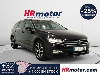 Usado VW Passat Business 150 CV (110 kW) 2022 Negro Familiar