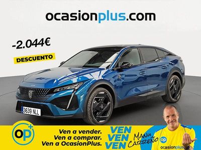 Usado Peugeot 408 GT 225 CV (165 kW) 2024 Azul SUV