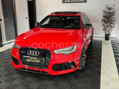 Usado Audi RS6 560 CV (411 kW) 2014 Rojo Familiar