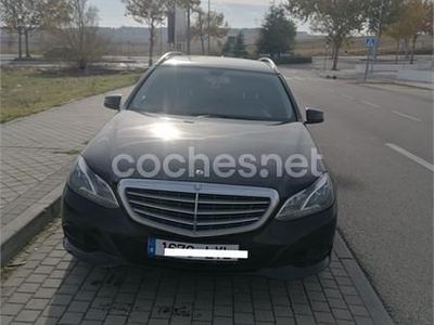Negro Usado 2014 Mercedes E200 Avantgarde Familiar | 10.999 € (Precio justo)